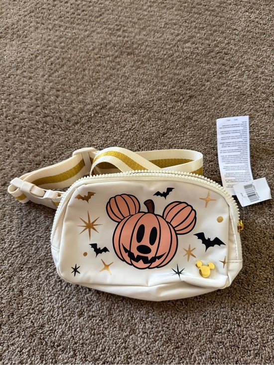 Disney Handbags - Disney Halloween Pumpkin Mickey Crossbody Bag